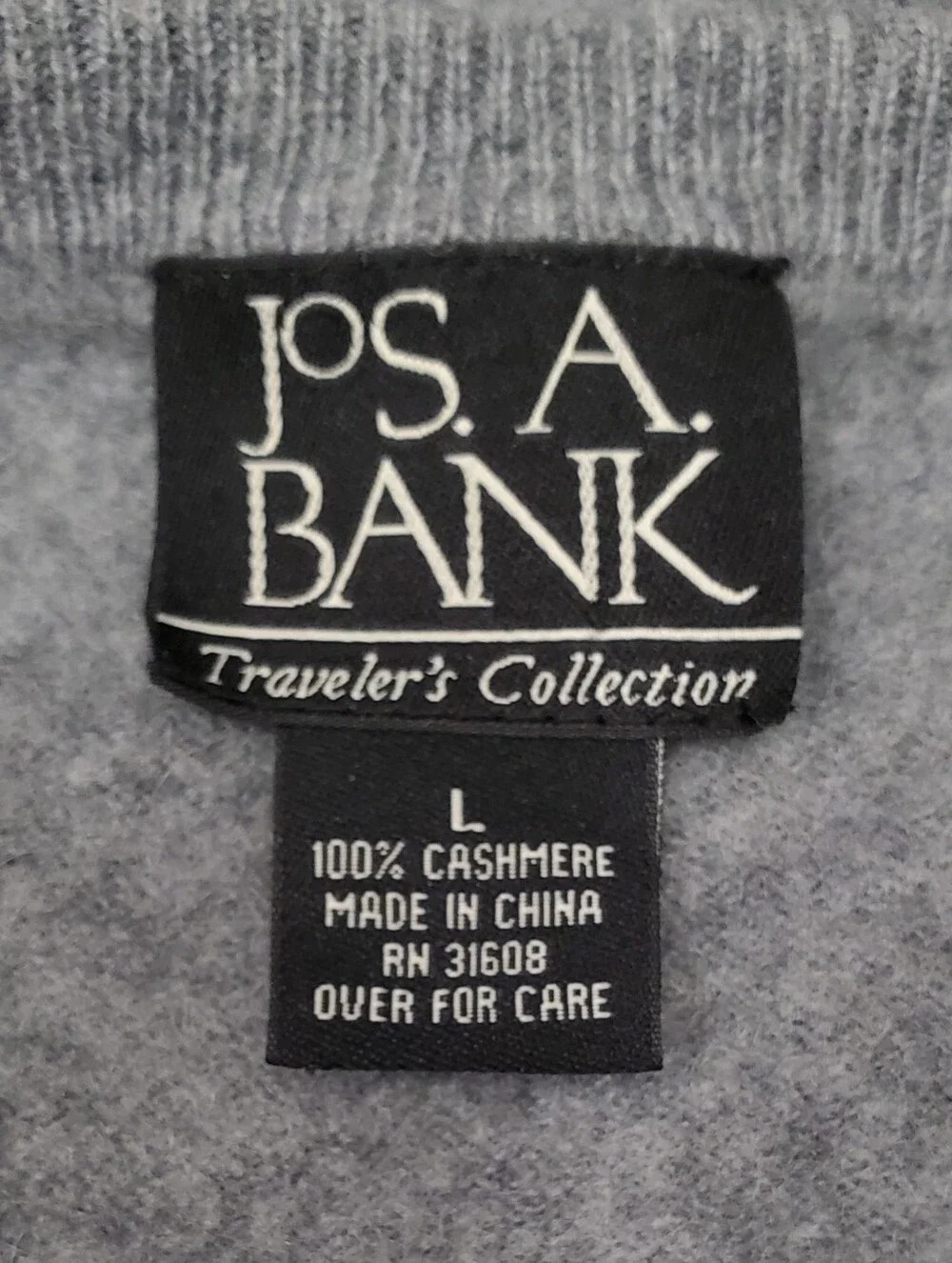 JOS. A. BANK Traveler's Collection Pure Cashmere Women's Sweater SOFT!
